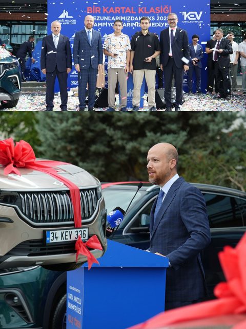Kartal AİHL Mezunlarından YKS Şampiyonlarına Hediye 🎁